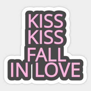 Kiss Kiss Sticker